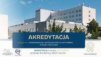 Infografika - Akredytacja przyznana Wojewódzkiemu Szpitalowi Specjalistycznemu w Białej Podlaskiej.