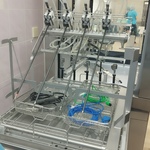 Przelotowa automatyczna myjnia – dezynfektor.