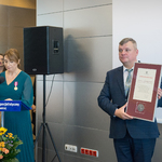 Przekazanie Dyplomu Uznania przez Wicewojewodę Lubelskiego.
