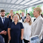 Spotkanie Pierwszej Damy z uczestnikami szkolenia menadżerskiego z Ukrainy oraz przedstawicielami Wojewódzkiego Szpitala Specjalistycznego w Białej Podlaskiej.