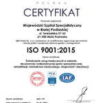 Certyfikat Q&R ISO 9001:2015 (2024) - Systemy zarządzania jakością.
