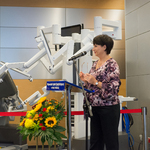 Uroczystość doposażenia szpitala w system robotyczny Da Vinci.