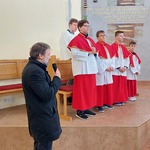 Podziękowanie Pana Dyrektora ds. Medycznych Pawła Chwaluka za odprawienie uroczystej mszy świętej.