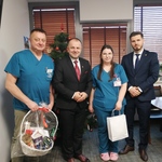 Spotkanie wigilijno-opłatkowe pracowników Szpitala z Dyrektorem WSzS oraz Przewodniczącym Rady Społecznej Szpitala.