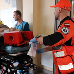 Działania w Szpitalnym Oddziale Ratunkowym z Izbą Przyjęć Wojewódzkiego Szpitala Specjalistycznego w Białej Podlaskiej w ramach symulacji wypadku masowego na A2.