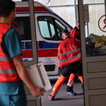 Działania w Szpitalnym Oddziale Ratunkowym z Izbą Przyjęć Wojewódzkiego Szpitala Specjalistycznego w Białej Podlaskiej w ramach symulacji wypadku masowego na A2.