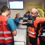 Działania w Szpitalnym Oddziale Ratunkowym z Izbą Przyjęć Wojewódzkiego Szpitala Specjalistycznego w Białej Podlaskiej w ramach symulacji wypadku masowego na A2.