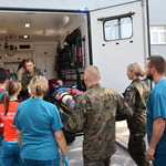 Działania w Szpitalnym Oddziale Ratunkowym z Izbą Przyjęć Wojewódzkiego Szpitala Specjalistycznego w Białej Podlaskiej w ramach symulacji wypadku masowego na A2.