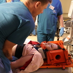 Działania w Szpitalnym Oddziale Ratunkowym z Izbą Przyjęć Wojewódzkiego Szpitala Specjalistycznego w Białej Podlaskiej w ramach symulacji wypadku masowego na A2.