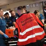 Działania w Szpitalnym Oddziale Ratunkowym z Izbą Przyjęć Wojewódzkiego Szpitala Specjalistycznego w Białej Podlaskiej w ramach symulacji wypadku masowego na A2.