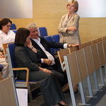 Spotkanie szkoleniowe „Forum współpracy oddziałów – pacjent hematologiczny” w auli Wojewódzkiego Szpitala Specjalistycznego w Białej Podlaskiej.