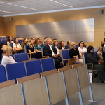 Spotkanie szkoleniowe „Forum współpracy oddziałów – pacjent hematologiczny” w auli Wojewódzkiego Szpitala Specjalistycznego w Białej Podlaskiej.