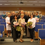 Spotkanie szkoleniowe „Forum współpracy oddziałów – pacjent hematologiczny” w auli Wojewódzkiego Szpitala Specjalistycznego w Białej Podlaskiej.