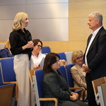 Spotkanie szkoleniowe „Forum współpracy oddziałów – pacjent hematologiczny” w auli Wojewódzkiego Szpitala Specjalistycznego w Białej Podlaskiej.