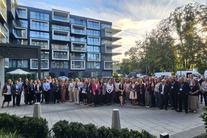 Spotkanie Zespołów Laboratoriów Hematologii Molekularnej - zdjęcie grupowe.