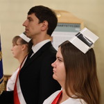 Msza święta z okazji święta Patrona Służby Zdrowia – Św. Łukasza – Poczet Sztandarowy WSzS.