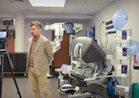 16 listopada - Bialskie Dni Chirurgii Robotycznej - lek. Daniel Burdzy, chirurg, koordynator w zakresie wdrażania i realizacji projektu robotyka operacyjna w Wojewódzkim Szpitalu Specjalistycznym w Białej Podlaskiej.