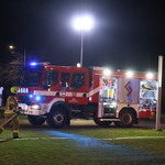 Ćwiczenia przeciwpożarowe w Bialskiej Onkologii.