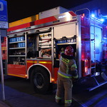 Ćwiczenia przeciwpożarowe w Bialskiej Onkologii.