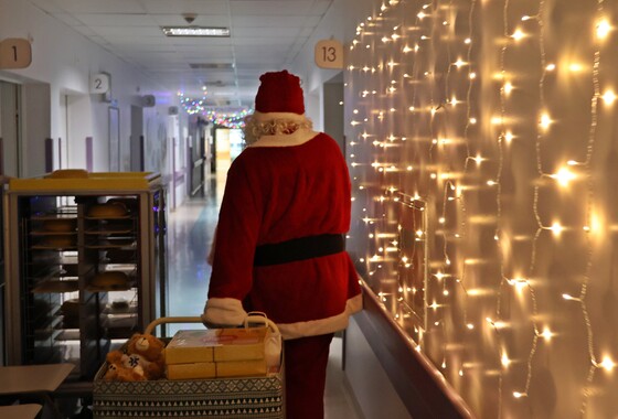 Mikołajkowa niespodzianka w Wojewódzkim Szpitalu Specjalistycznym w Białej Podlaskiej.