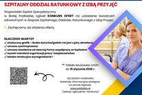 Infografika - Konkurs ofert – SOR z Izbą Przyjęć.